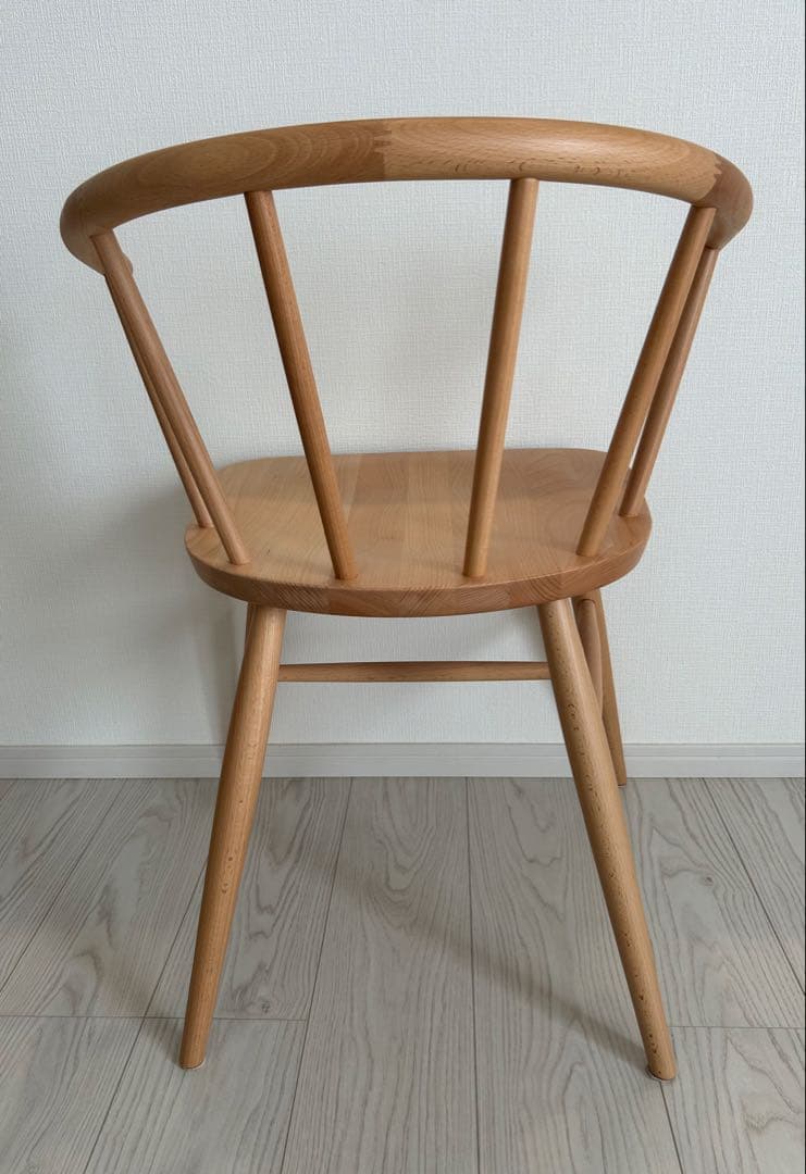 【kounonnon 】【4脚のうち④】無印良品 ブナ材アームチェア