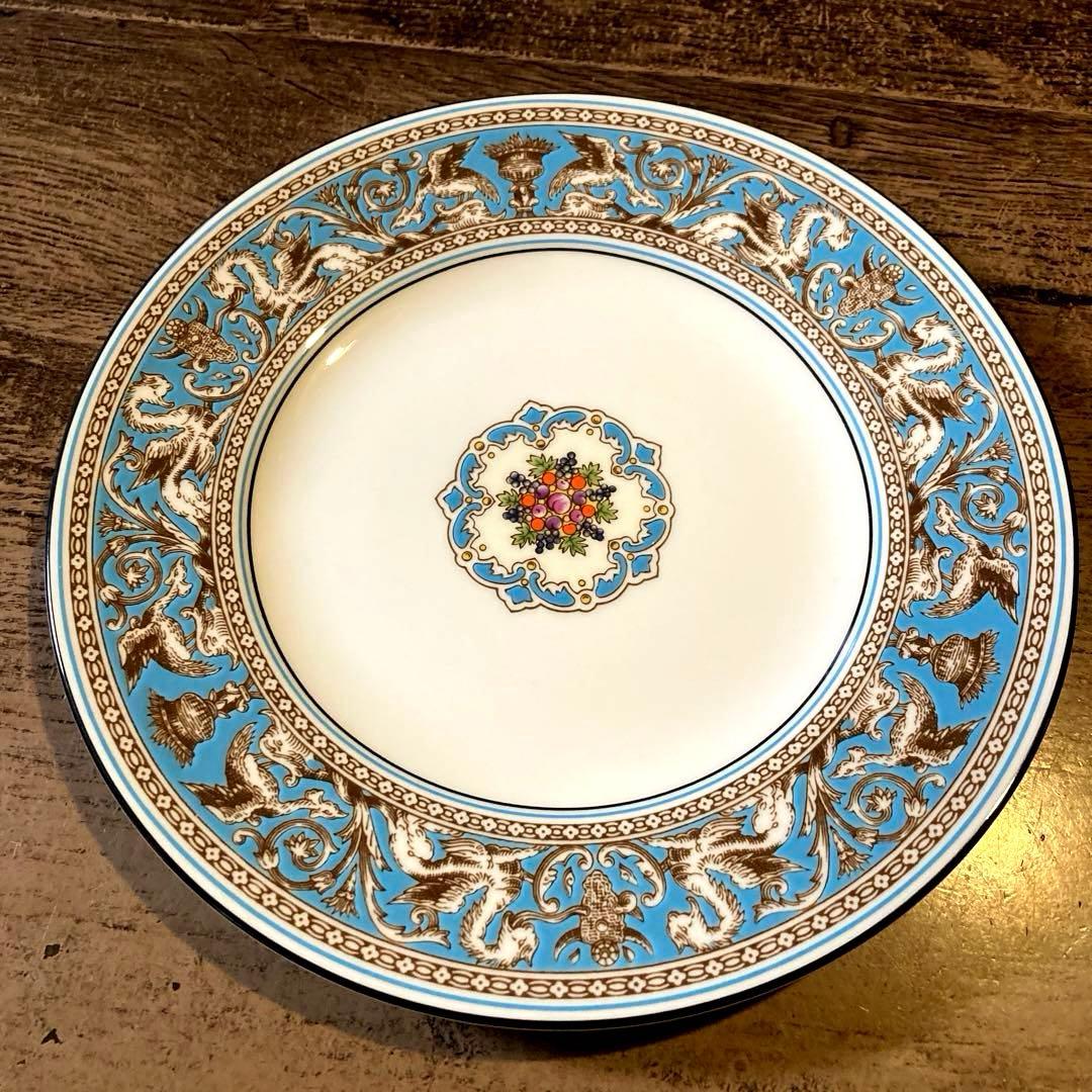 フロレンティーンプレート20.5cm 4枚セット★未使用自宅保管