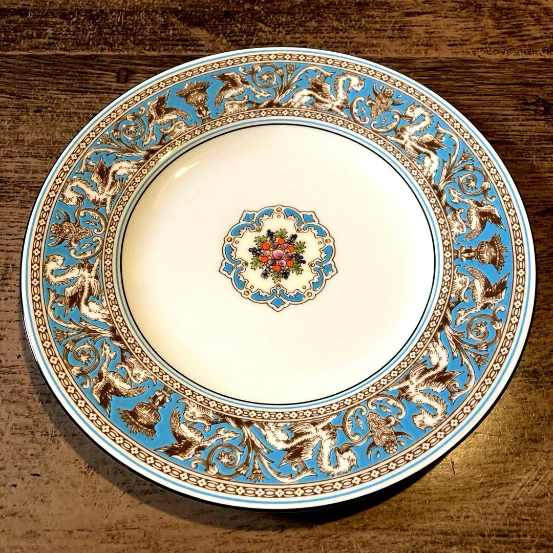 フロレンティーンプレート20.5cm 4枚セット★未使用自宅保管