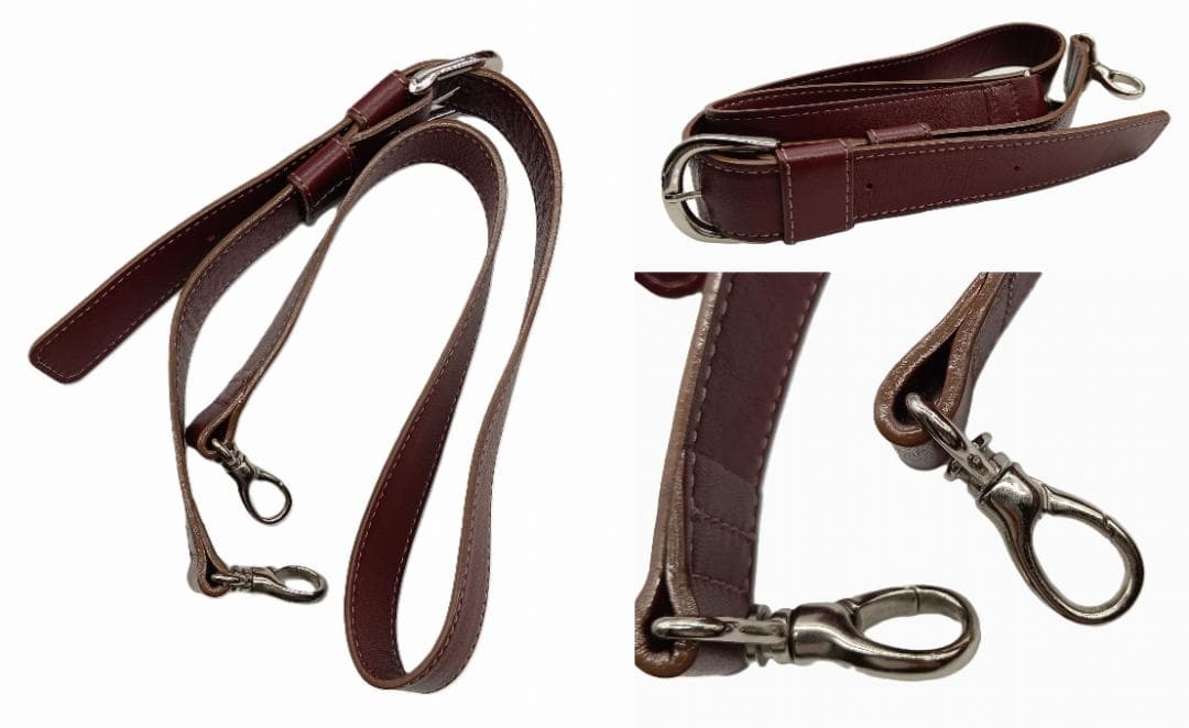 土屋鞄製造所 2wayギャザーショルダーバッグ ワインレッド系