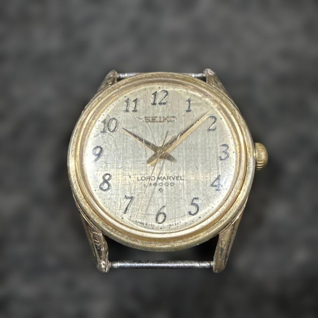 seiko手巻き 5740-8000 ロードマーベル36000 メンズ腕時計
