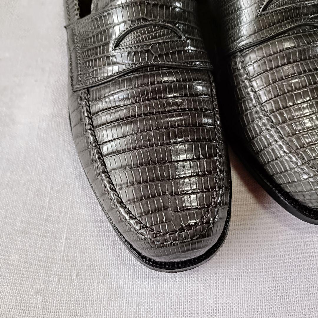 F.LLI Giacometti FG123 リザード ローファー 42