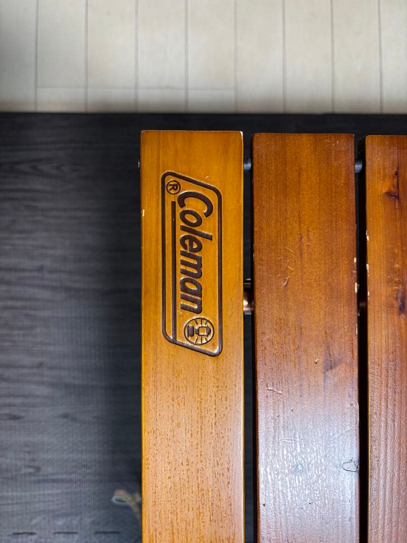 コールマン　ナチュラルウッドロールテーブルクラシック/110 40周年限定