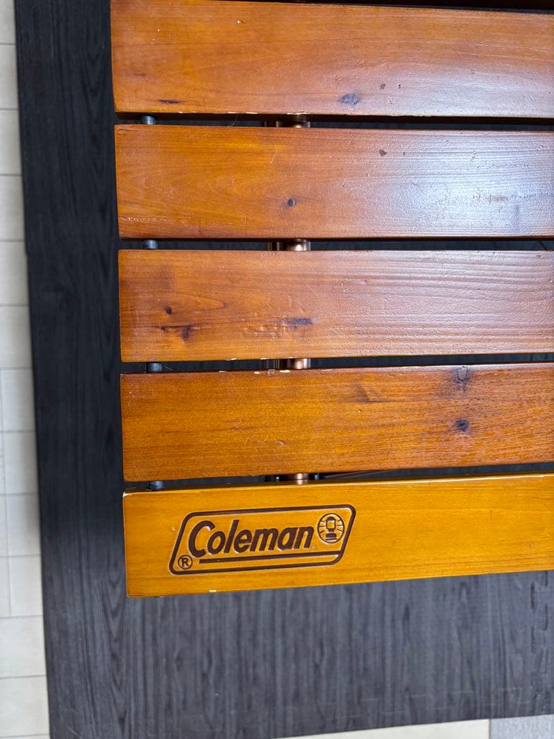 コールマン　ナチュラルウッドロールテーブルクラシック/110 40周年限定