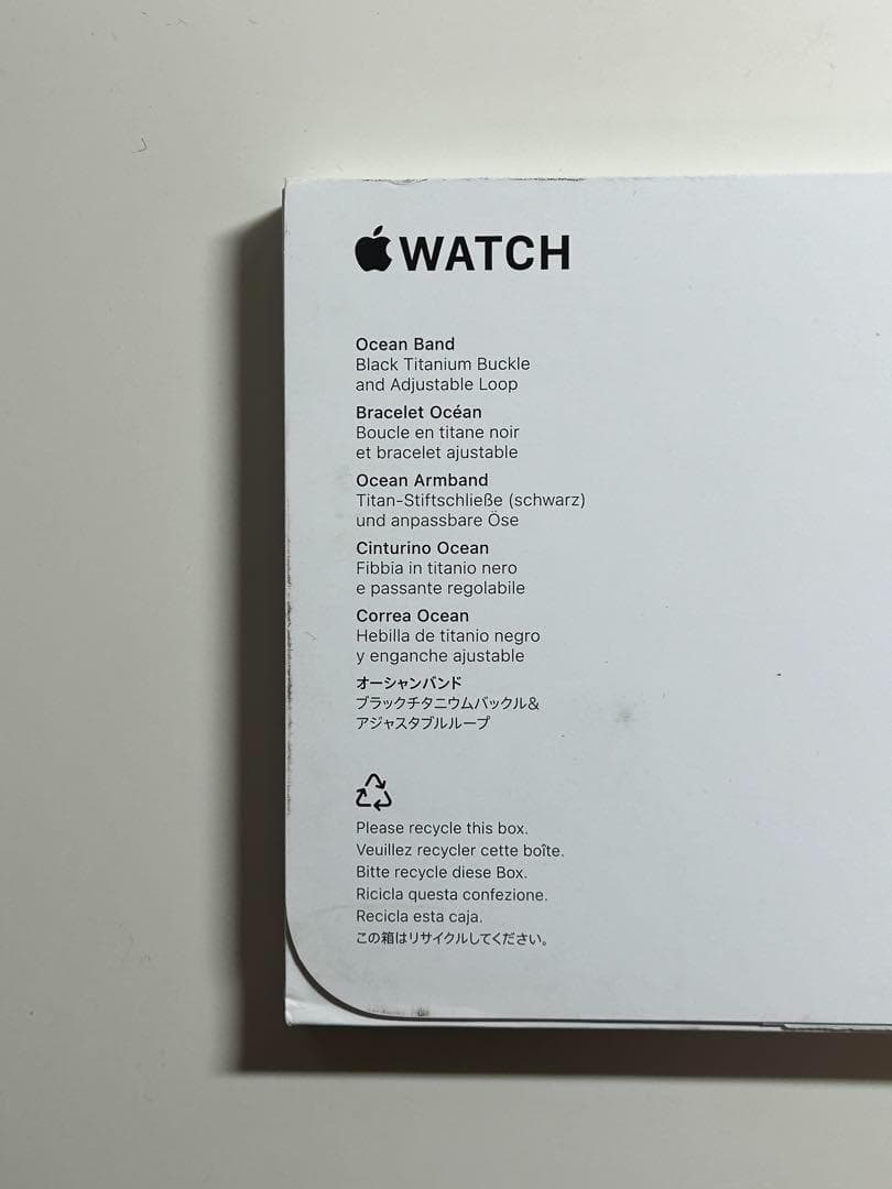 【新品】純正 49mm オーシャンバンド・ブラック（ブラックチタニウム）②