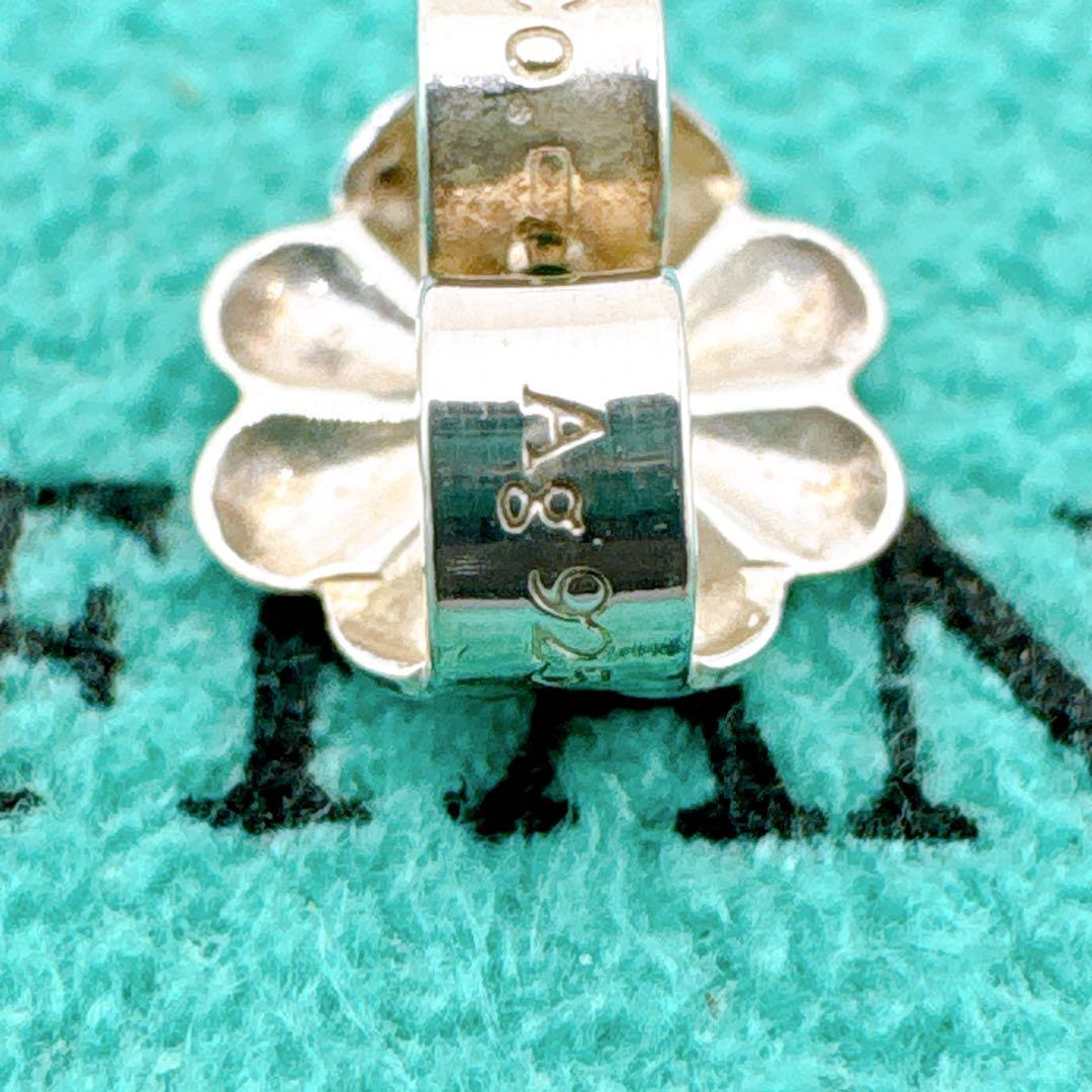 極美品 ティファニー オープンアトラス フープ ピアス シルバー925