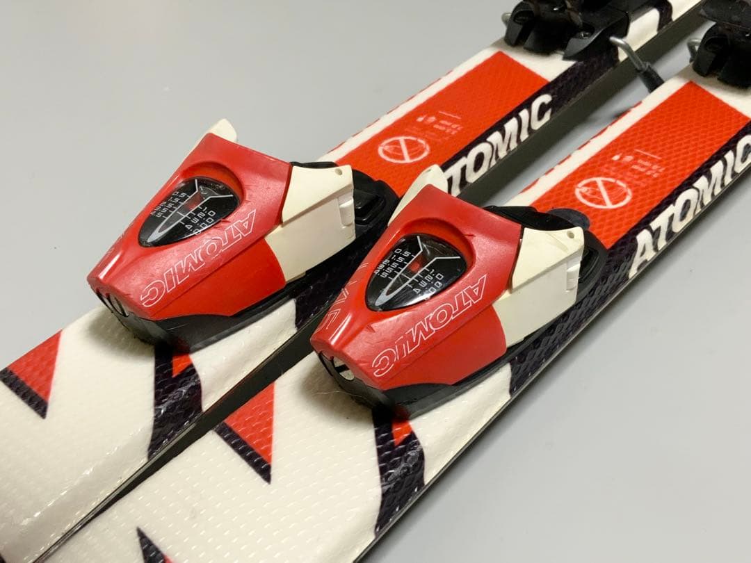 ジュニアスキー 4点セット　ATOMIC 板130cm／靴24-24.5cm