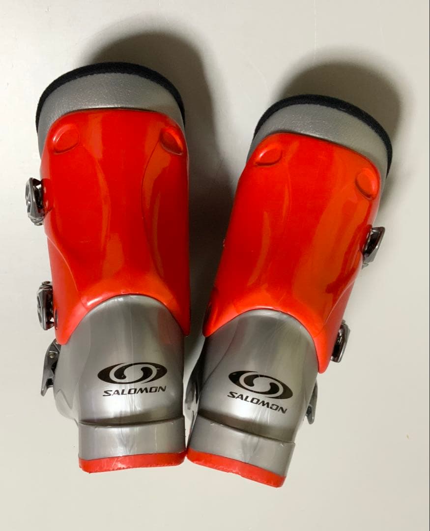 ジュニアスキー 4点セット　ATOMIC 板130cm／靴24-24.5cm