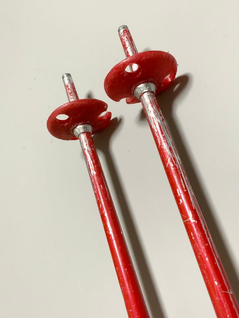 ジュニアスキー 4点セット　ATOMIC 板130cm／靴24-24.5cm