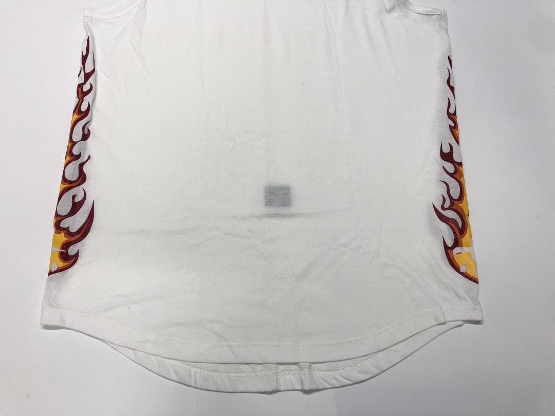 ○★新品未使用　CVTVLIST　ファイヤープリント タンクトップ　1　ホワイト