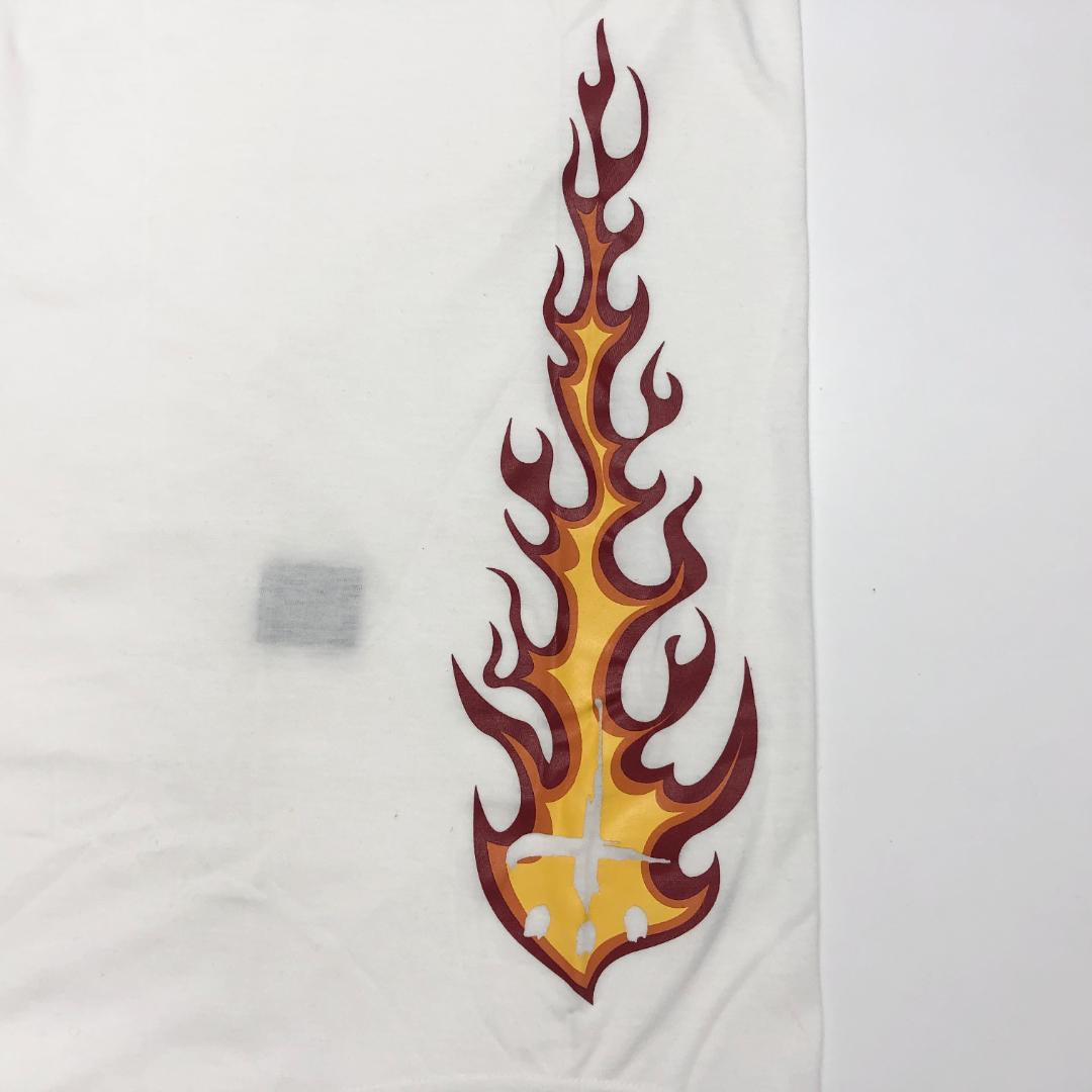 ○★新品未使用　CVTVLIST　ファイヤープリント タンクトップ　1　ホワイト