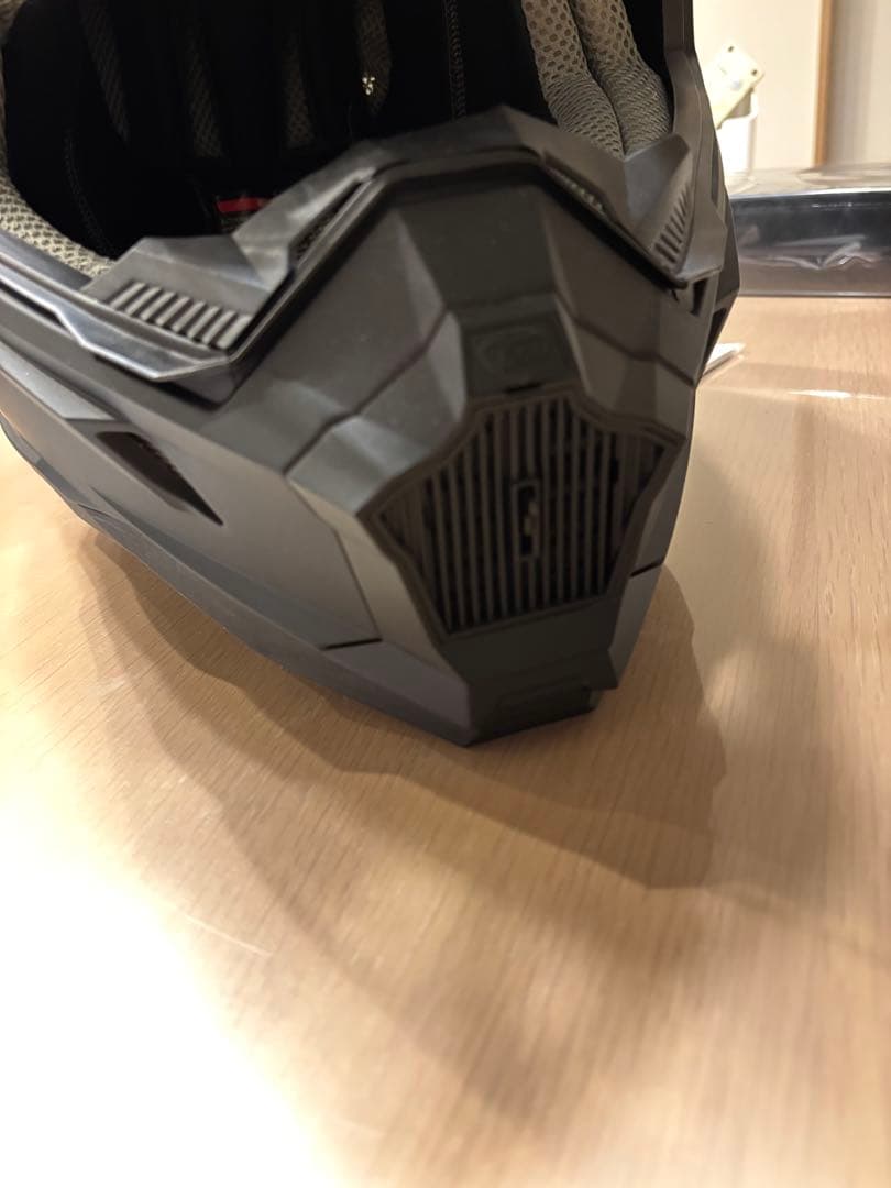 オフロードヘルメットマットブラック 全排気量対応