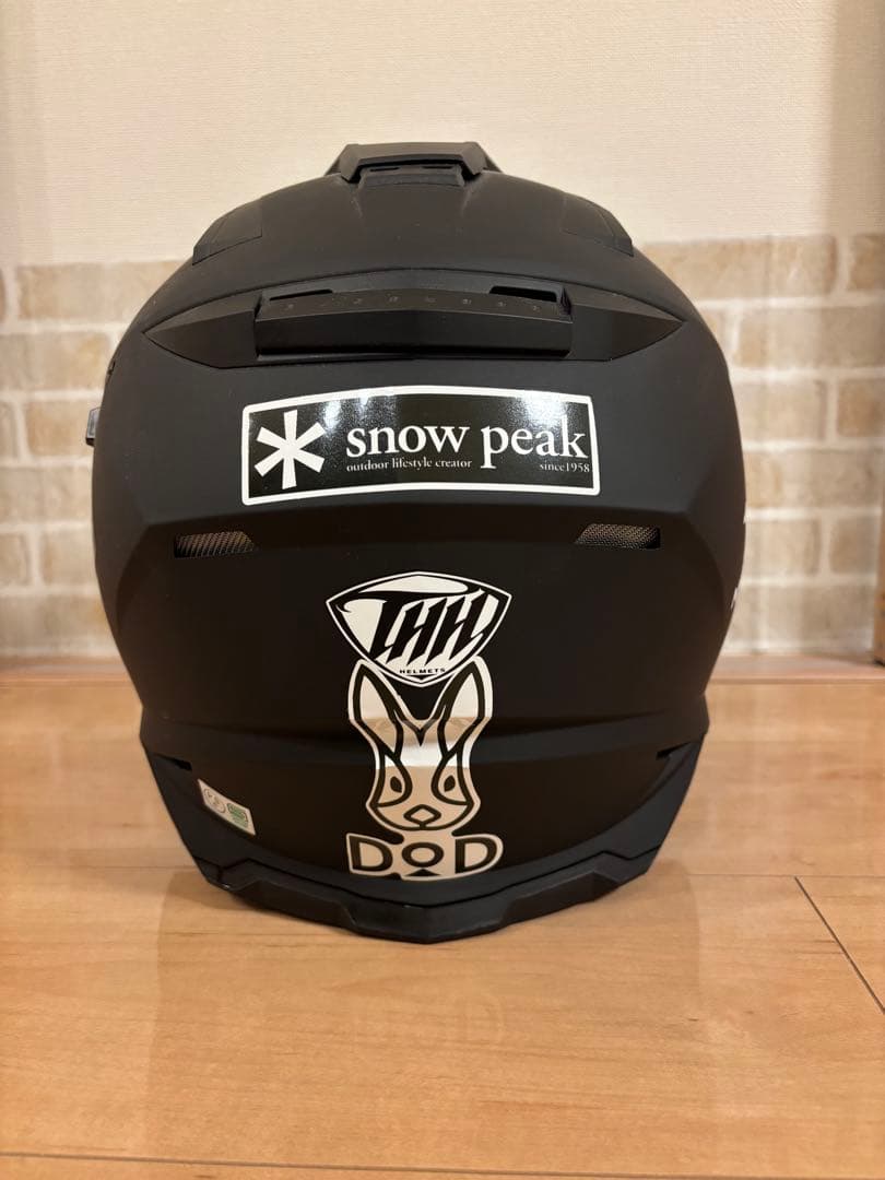 オフロードヘルメットマットブラック 全排気量対応