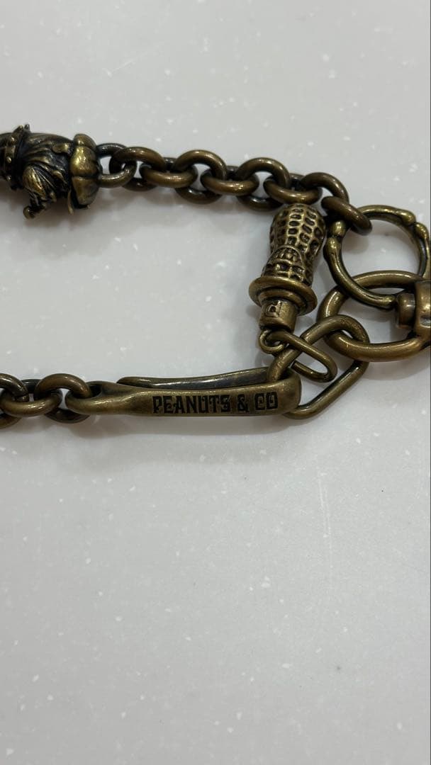 Peanuts&Co ピーナッツカンパニー　ブルウォレットチェーン