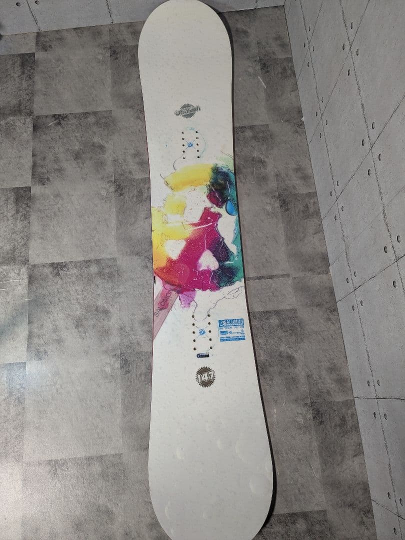 サロモン SALOMON Oh.Yeah ×FLUXスノーボード2点セット