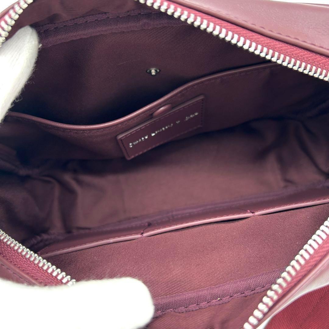 【極美品】 イアパピヨネ SWASH コラボ ショルダーバッグ ボルドー 総柄