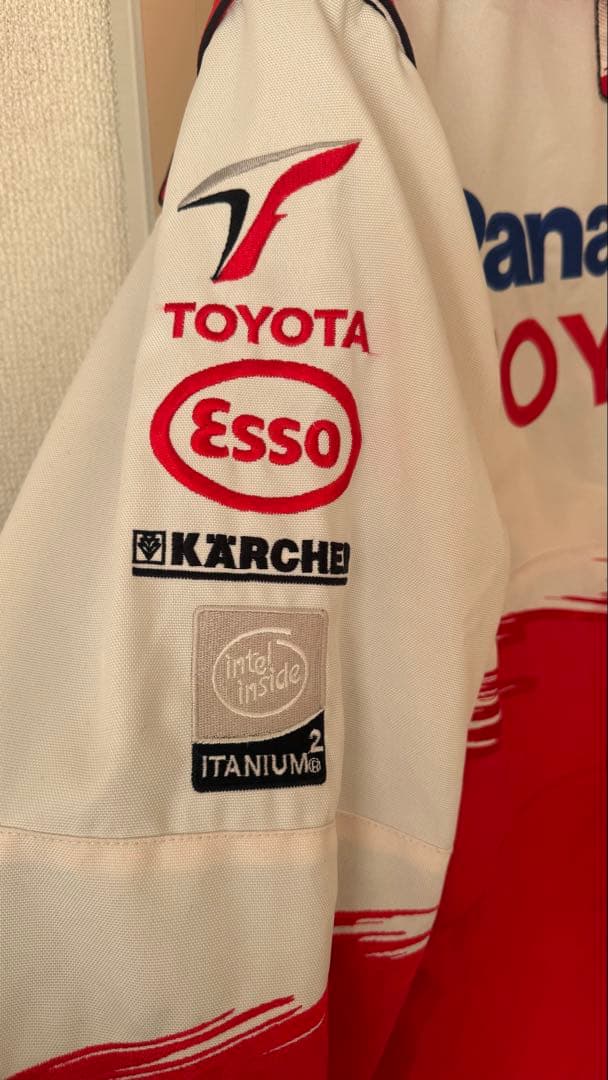 激レア TOYOTAレーシング ジャケット＋ベスト LL