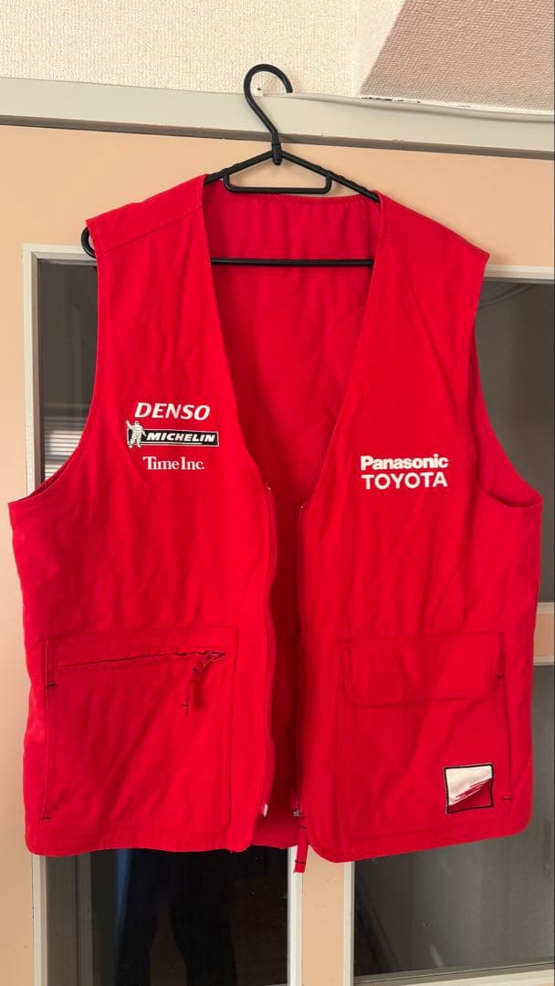 激レア TOYOTAレーシング ジャケット＋ベスト LL