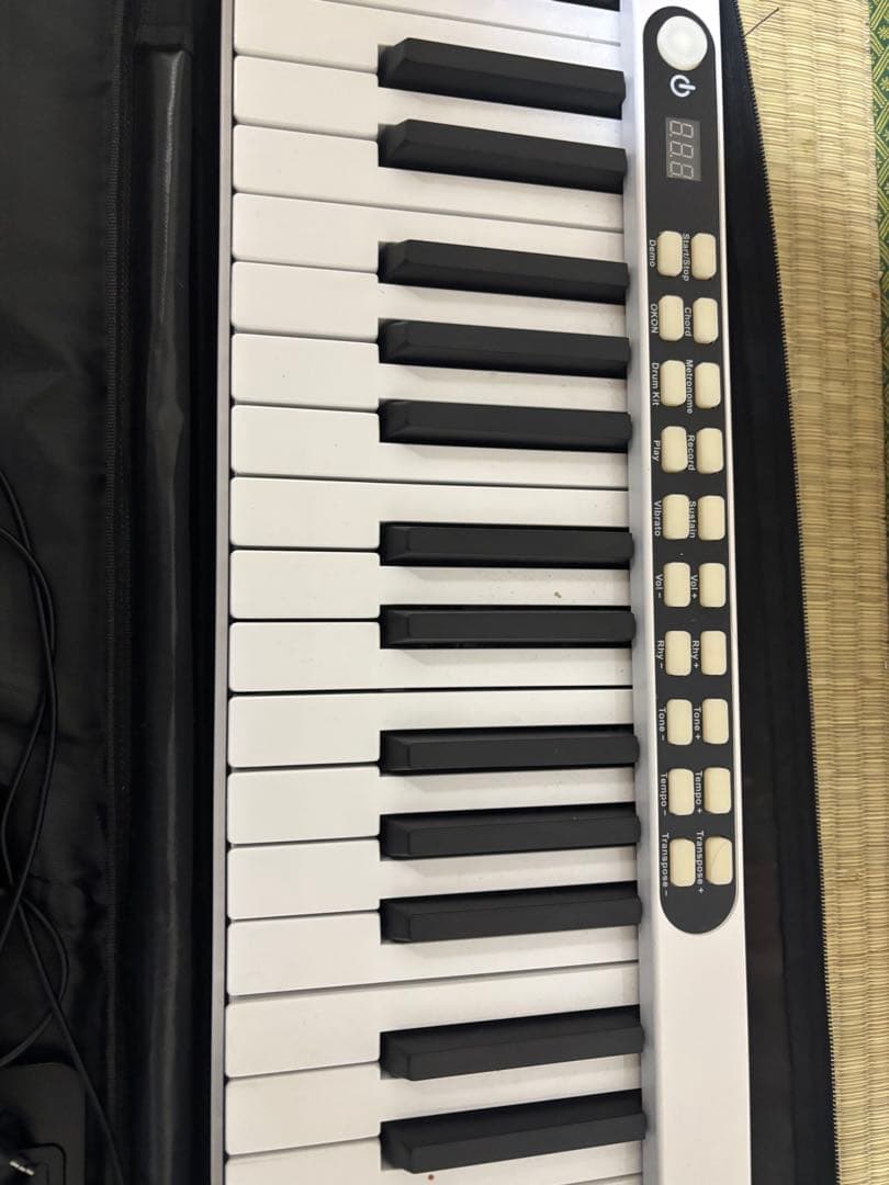 ほ*そ様 Longeye 88鍵盤 電子ピアノ キーボード 持ち運びケース付