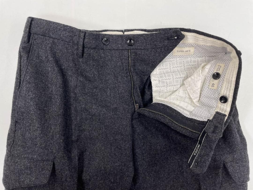 インコテックス super100’ｓ カーゴ スラックス パンツ size48