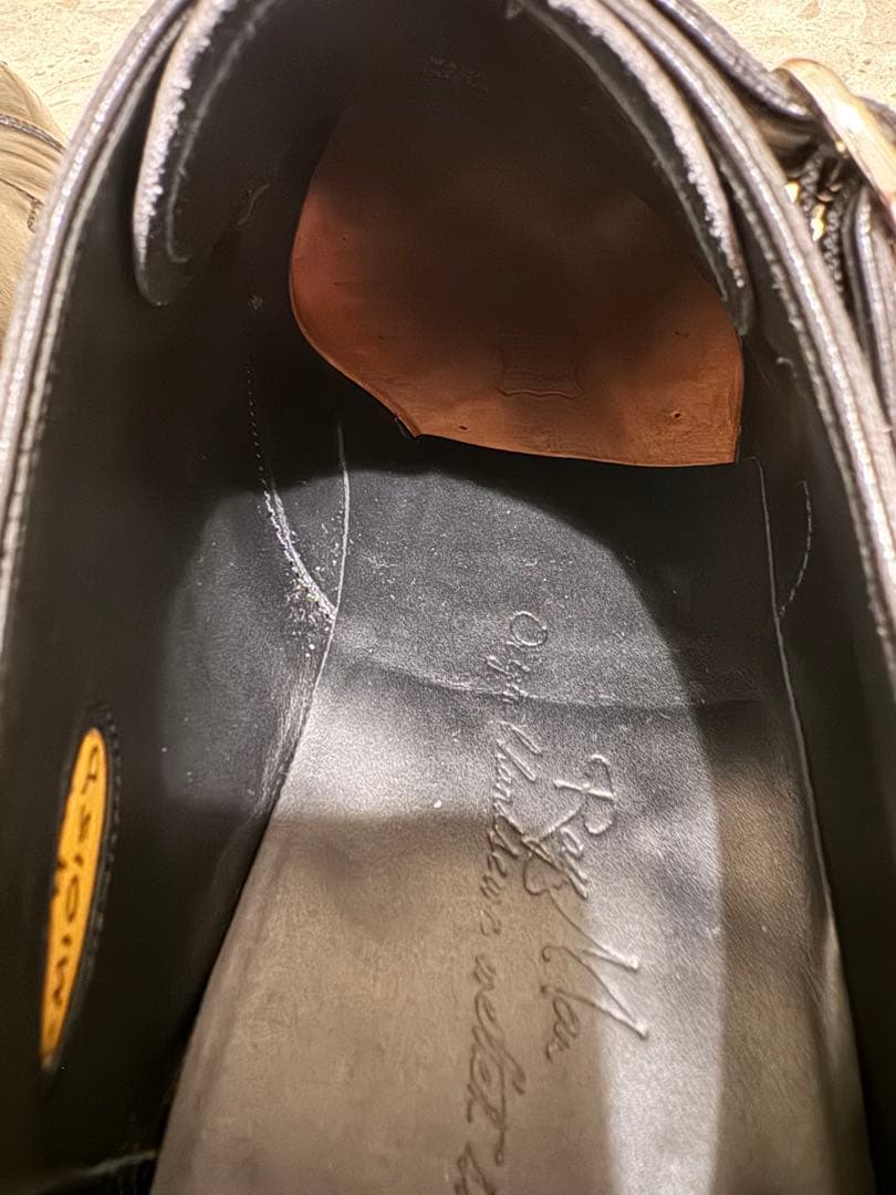 レイマー　ダブルモンクストラップ ドレスシューズ