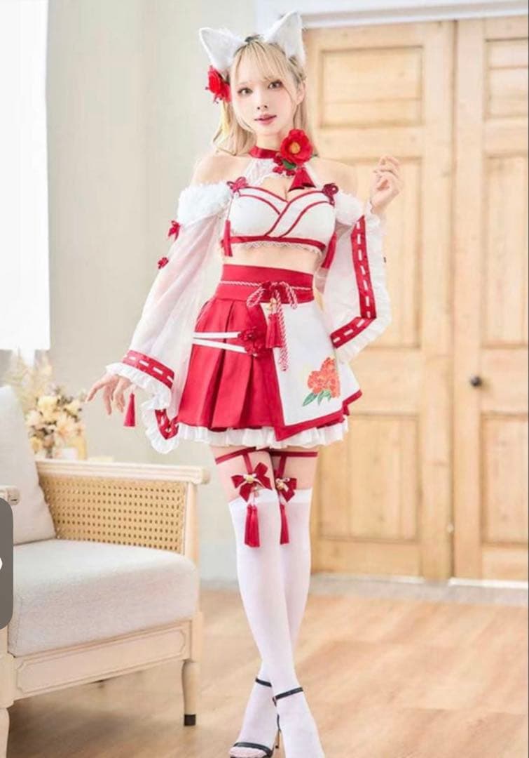 マリームーン カメリアシアー狐巫女 美品