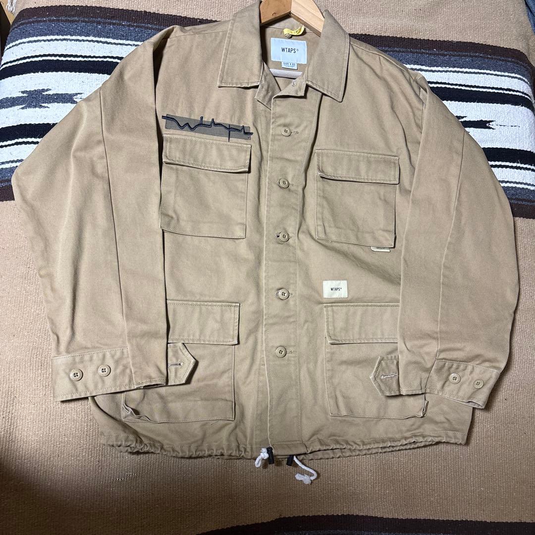 ジャケット・アウター WTAPS 21AW JUNGLE 01/LS/COTTON.TWILL