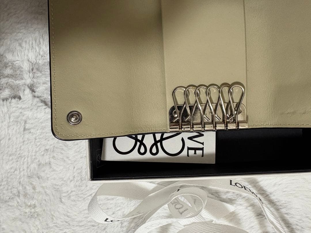 LOEWE　ロエベ リピートアナグラム　キーケース　6連