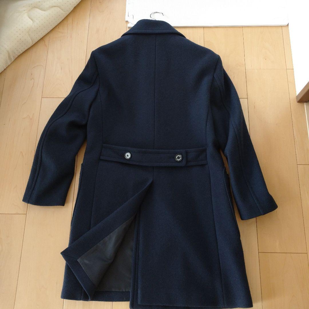 新品同様　マッキントッシュ　チェスターダブルコート　ウール　ネイビー 40