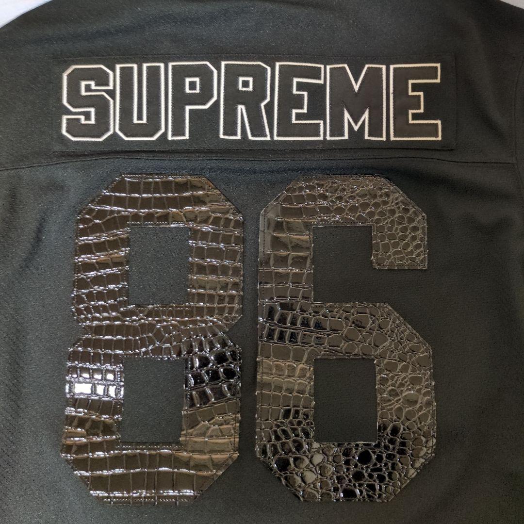 R*I様 Supreme 86 クロコダイルプリント シャツ L