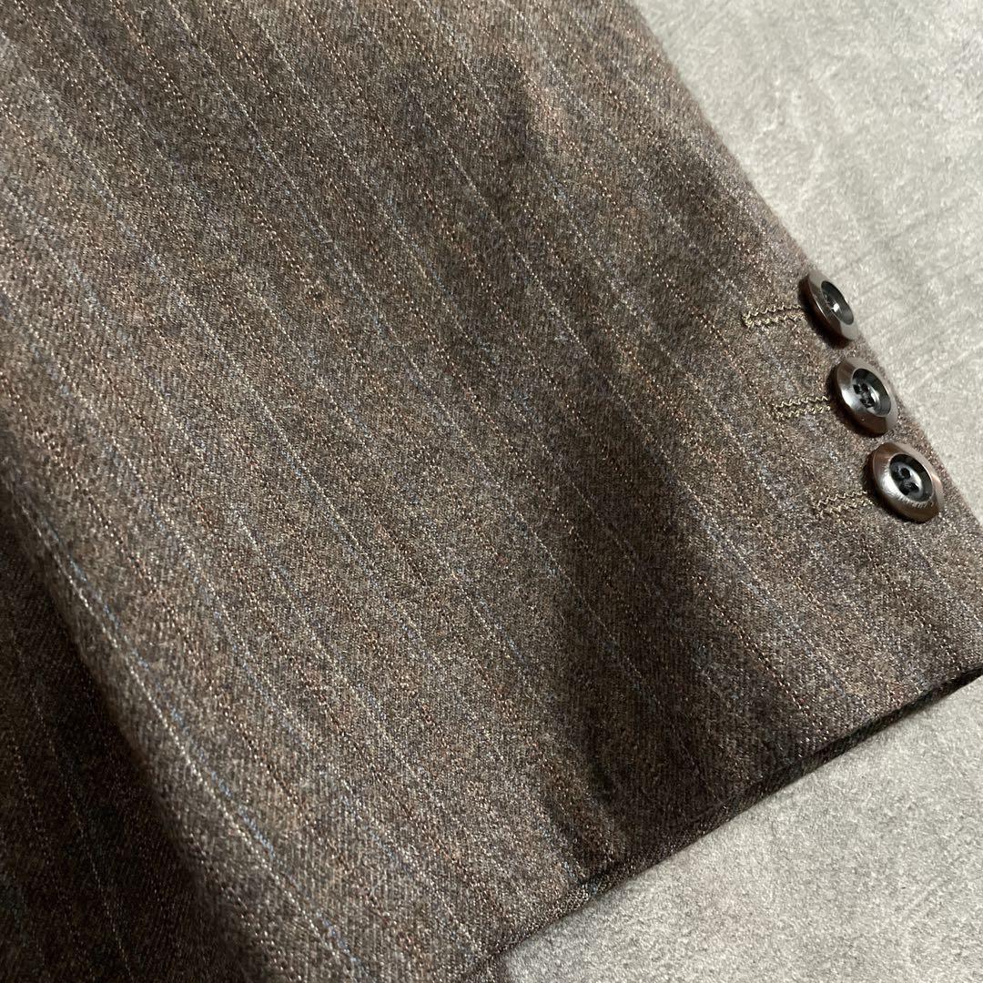 DORMEUIL×GIVENCHY英国製ウール スーツ×花柄シルクセットアップ