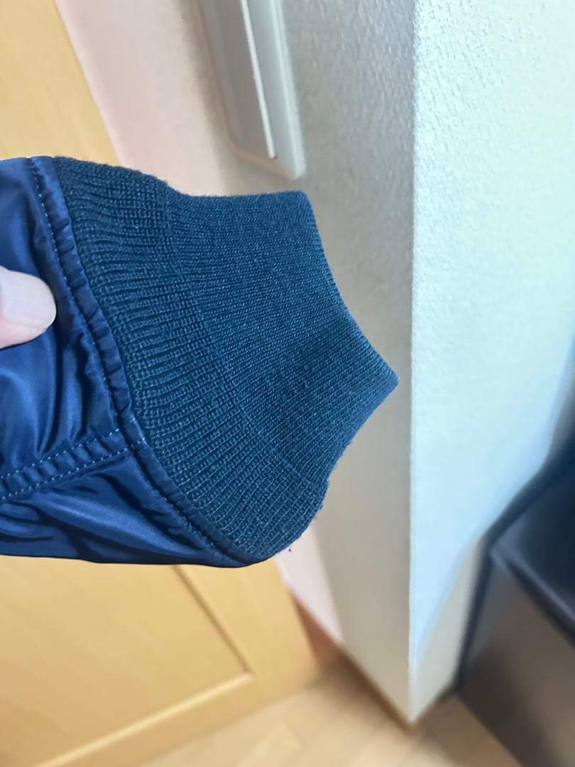 マルゲリータ アルファ MA-1 フライトジャケット ネイビー XL