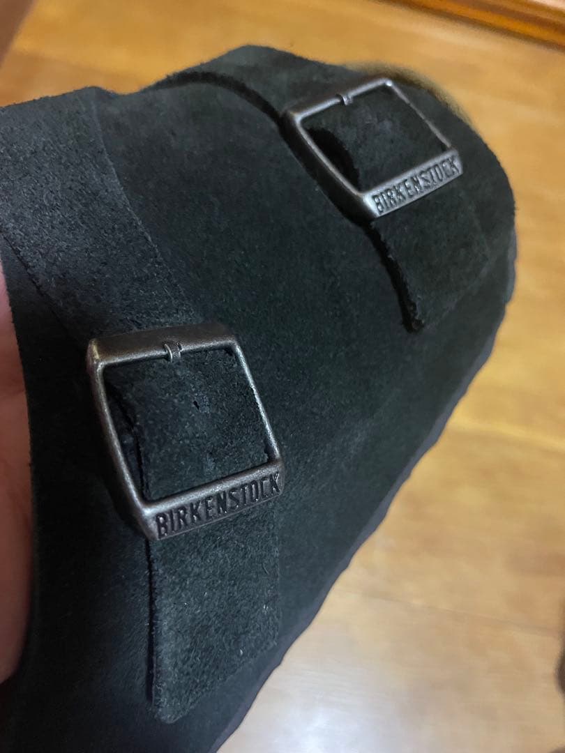 ビルケンシュトック チューリッヒ 42 27cm 黒 スエード レギュラー