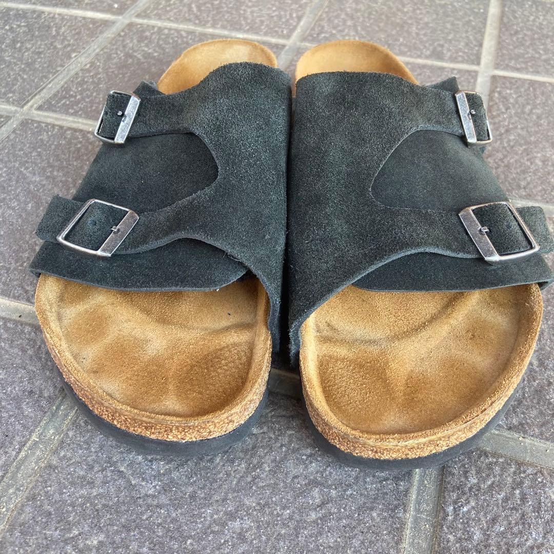 ビルケンシュトック チューリッヒ 42 27cm 黒 スエード レギュラー