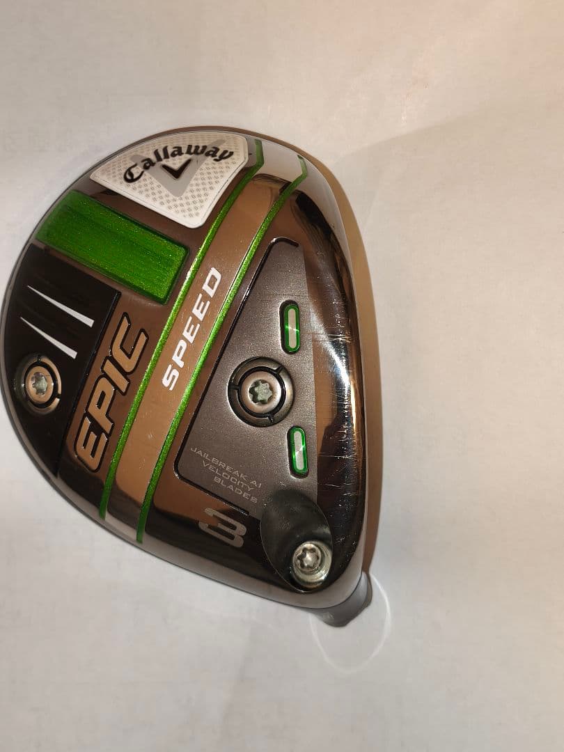 TAシリアル エピックスピードトリプルダイヤ 3w 15°ヘッドのみ