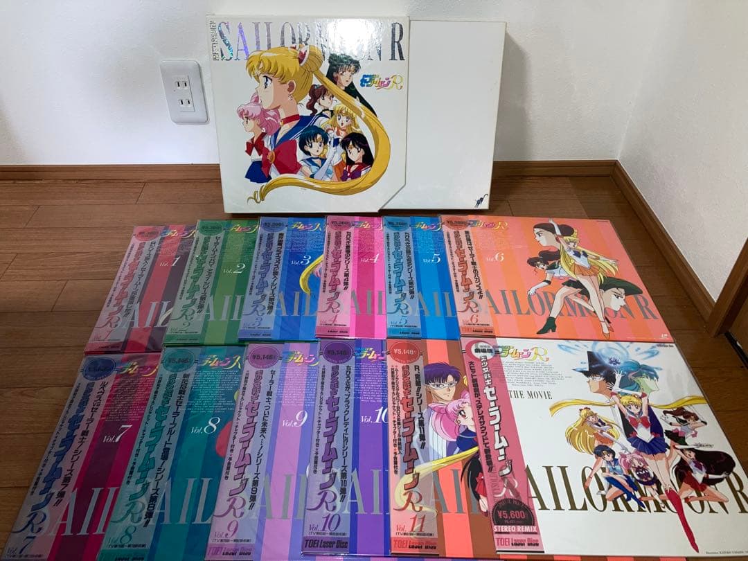 LD　セーラームーン　TVシリーズ3BOX+劇場版セット　レーザーディスク
