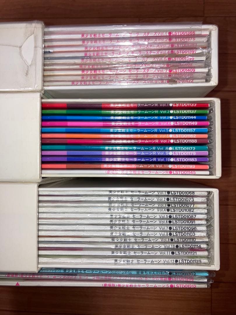 LD　セーラームーン　TVシリーズ3BOX+劇場版セット　レーザーディスク