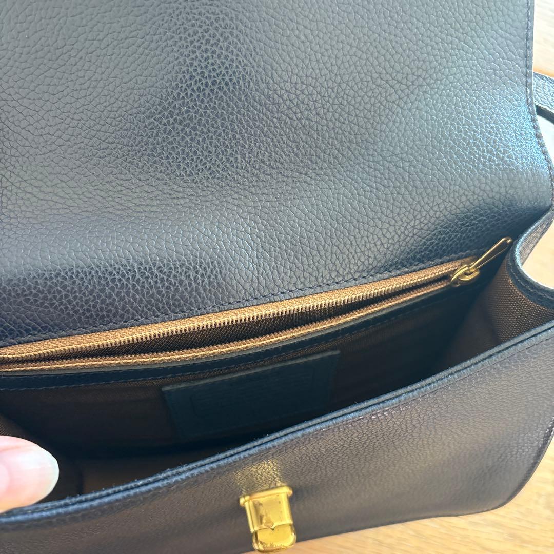 【COACH】オールドコーチ　レザー ショルダーバッグ