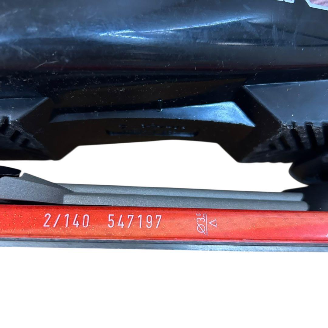 ⑥スキーブーツ、25cm280mmレディース大人女性セットスキー板、ストック3点