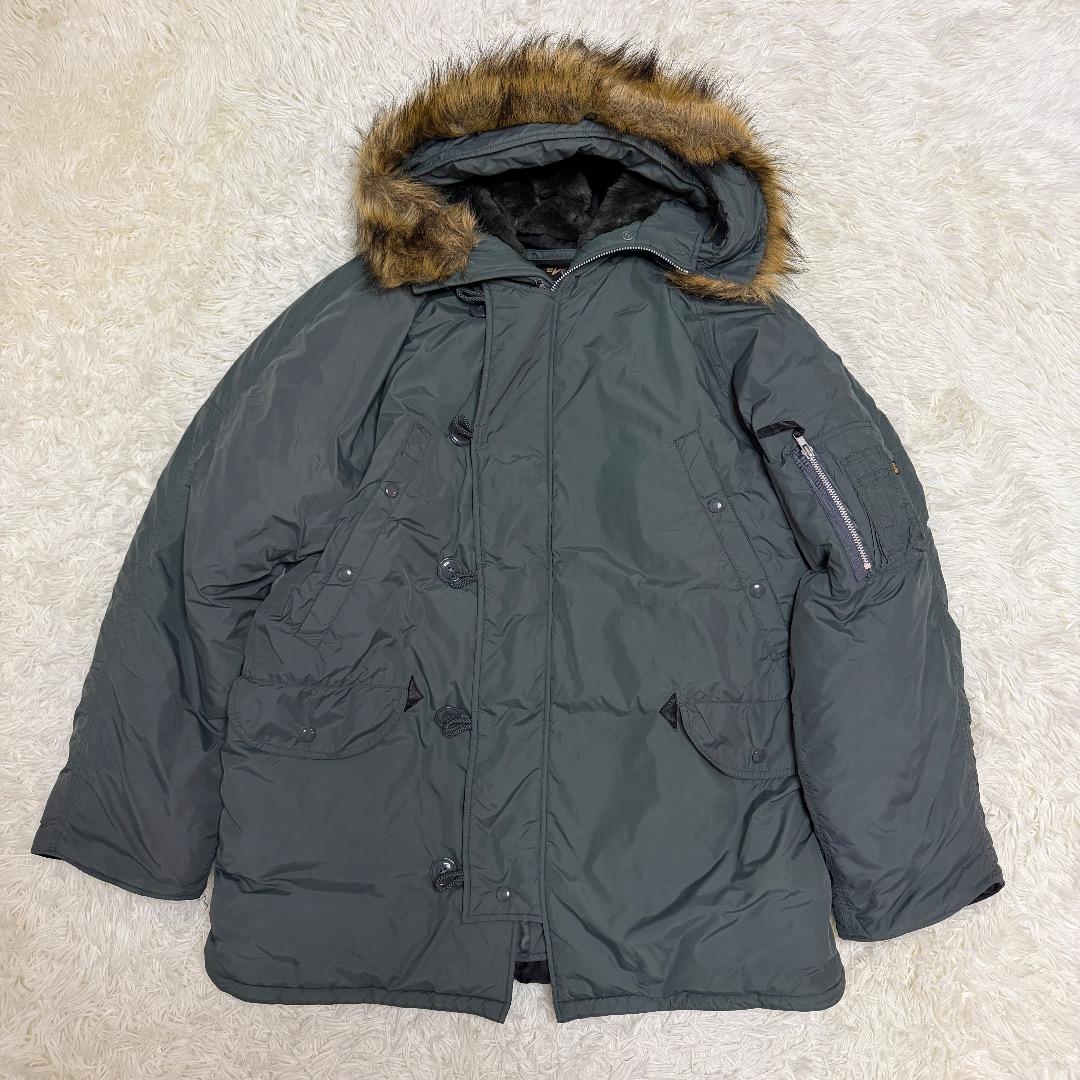 【美品】ALPHA INDUSTRIES アルファインダストリーズ N3B XL