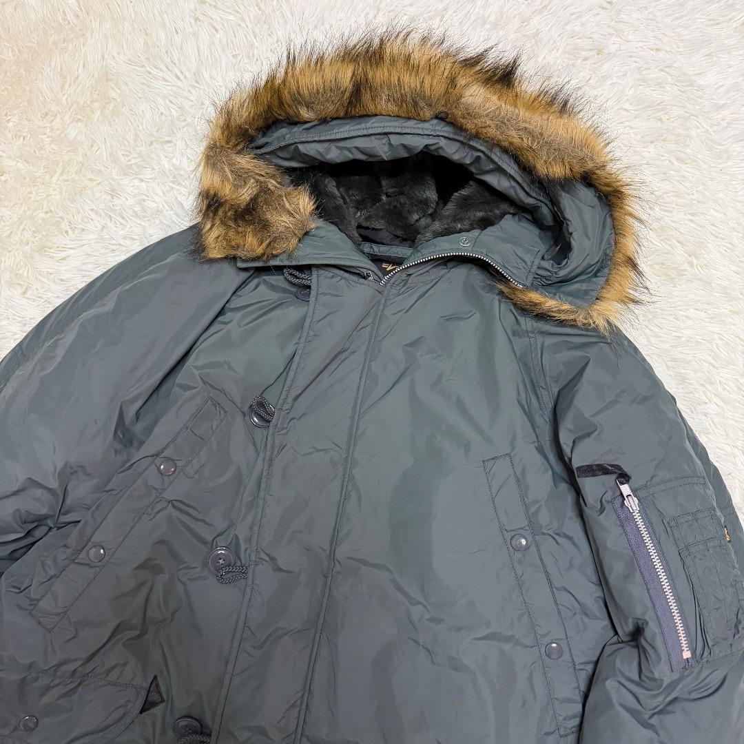【美品】ALPHA INDUSTRIES アルファインダストリーズ N3B XL