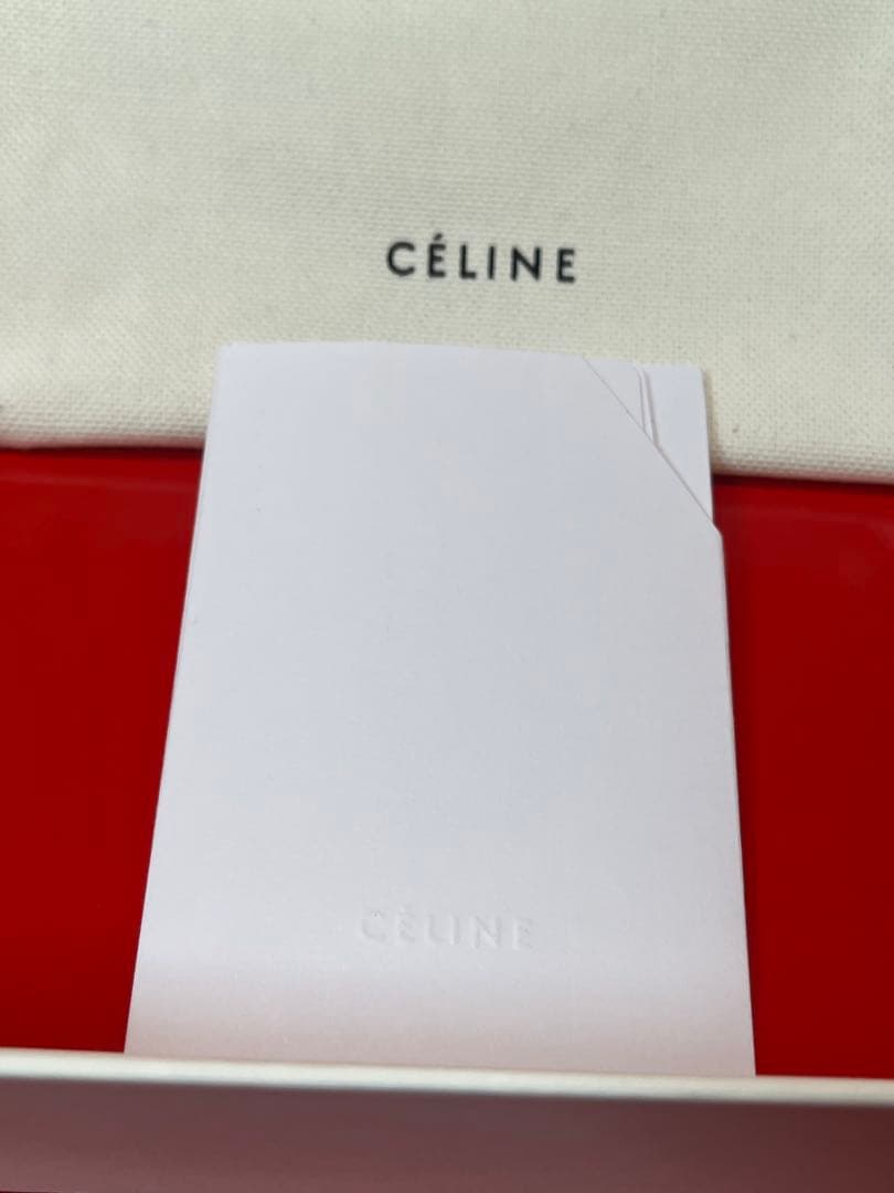 【高島屋購入品】CELINE セリーヌ ラウンドファスナー オールブラック