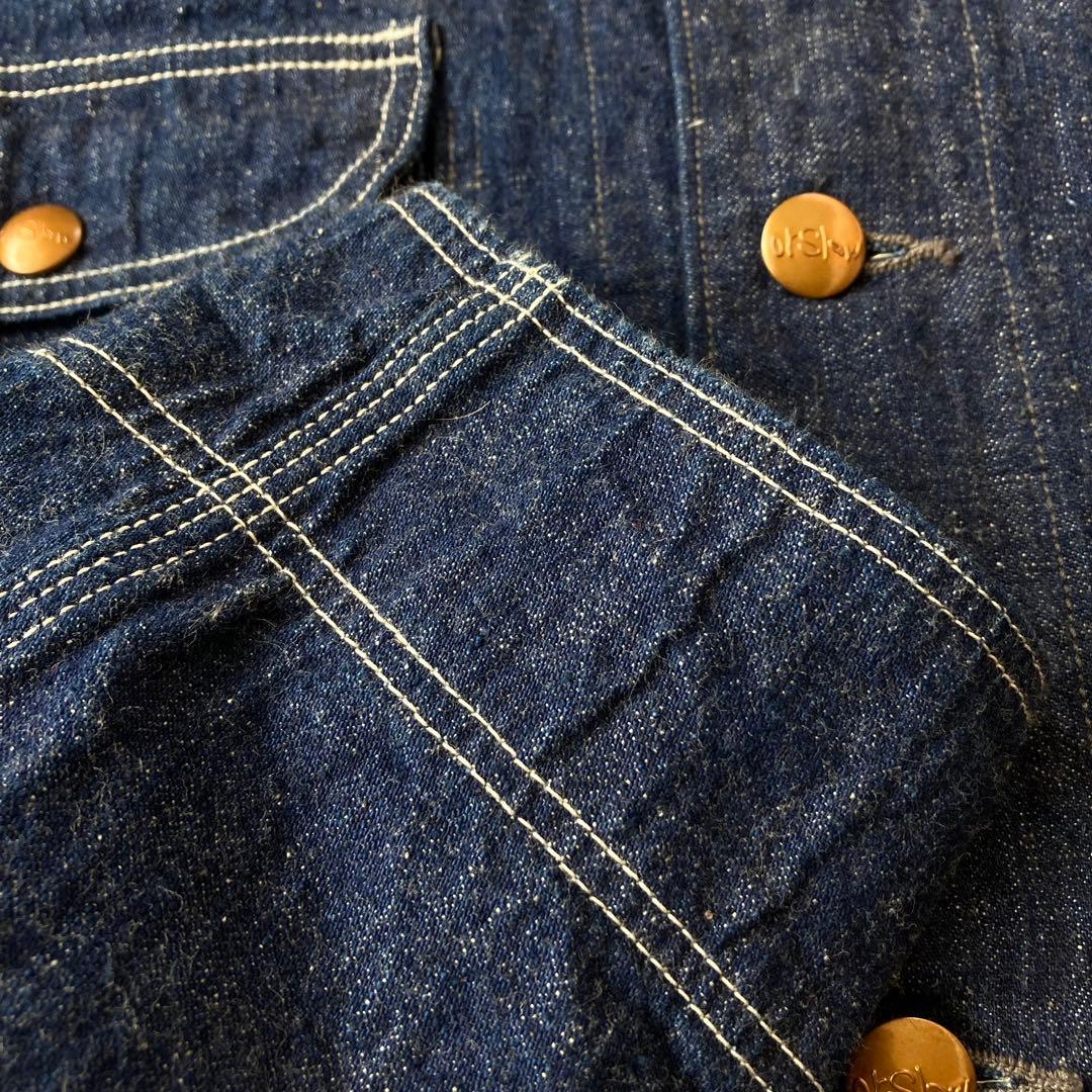 【美品】orslow 50's COVER ALL オアスロウ カバーオール