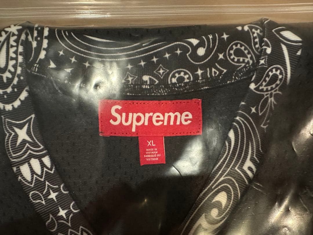 シャツ 25ss Supreme Bandana Football Jersey XL