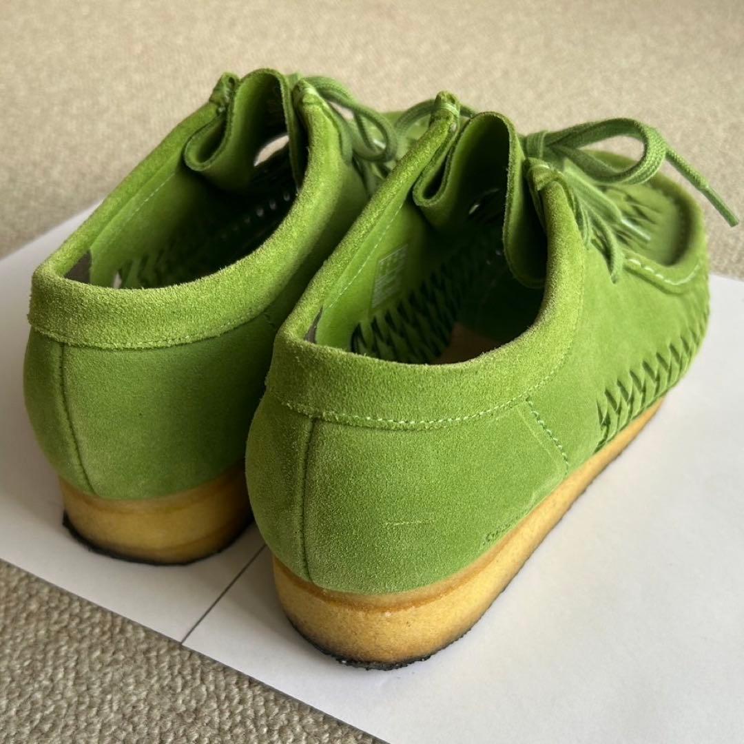 supreme × clarks Woven Wallabee グリーン
