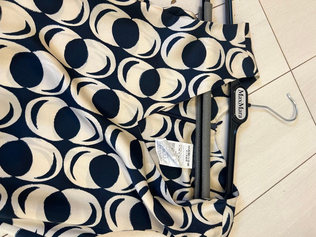 マックスマーラ　オールインワン　幾何学模様38サイズ