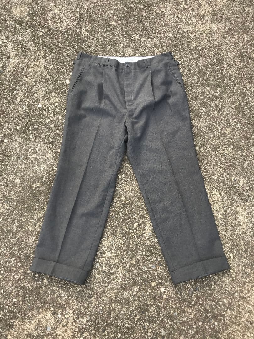 40s 50s ロカビリー ヴィンテージ スラックス カスリ