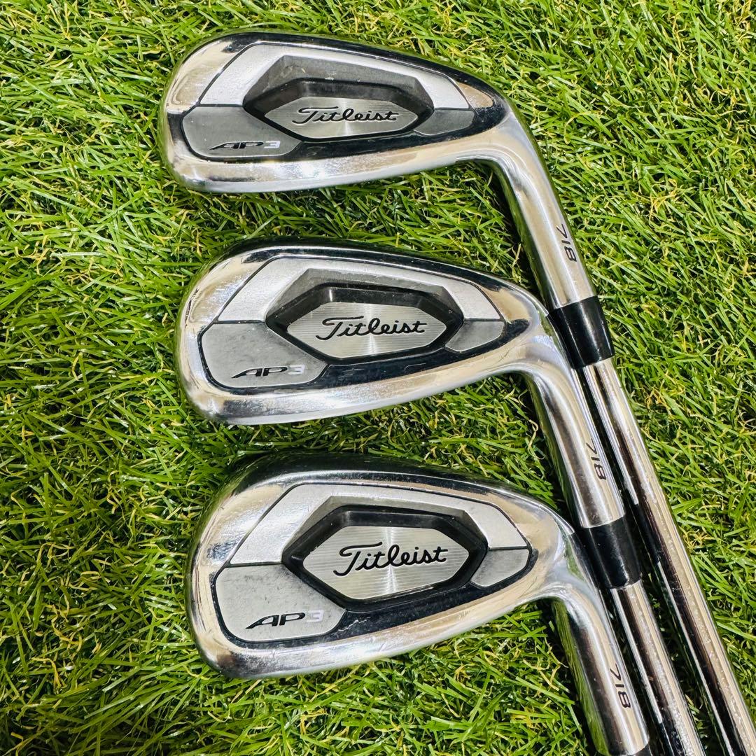 タイトリスト AP3 718 アイアンセット 6本（S）