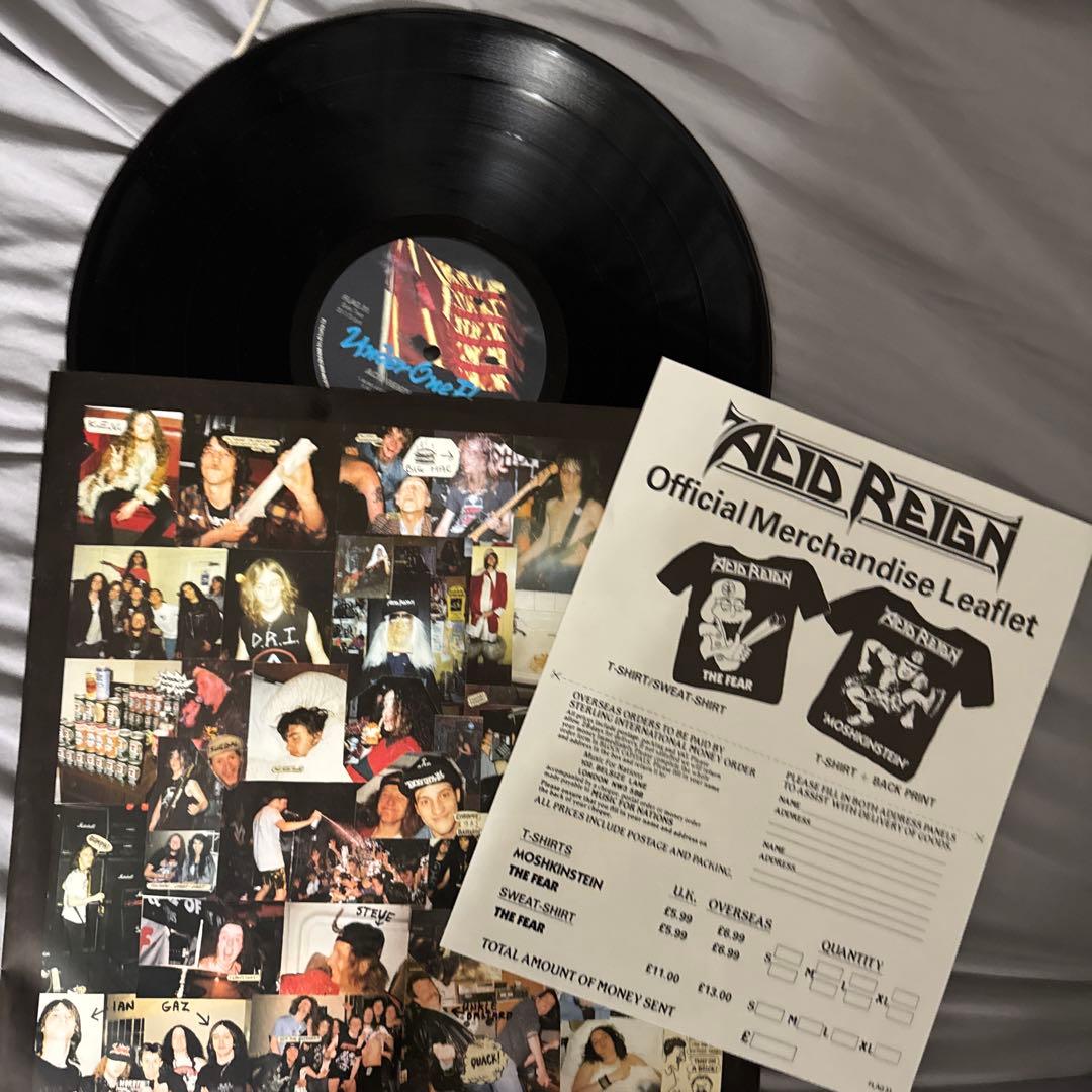 ACID REIGN - The Fearレコード