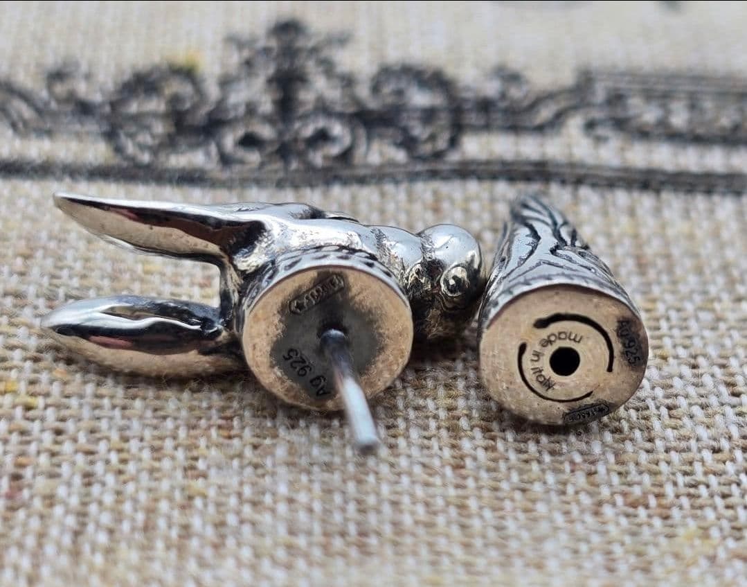 【超レア廃盤品】GUCCI アンガーフォレスト ラビット ピアス